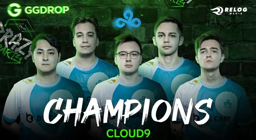 Cloud9 - чемпионы Brazy Party 2023