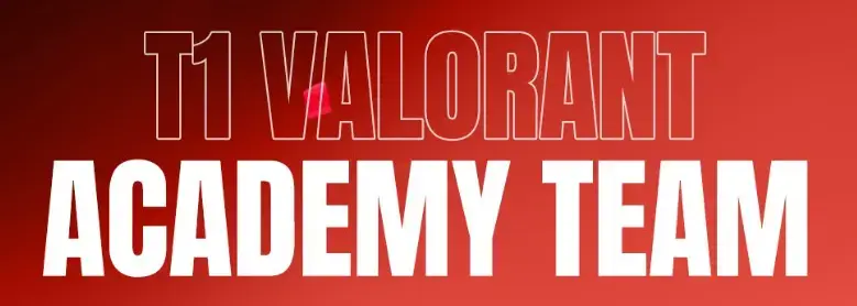 T1 a annoncé une nouvelle liste pour son académie Valorant