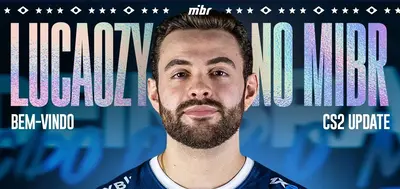 Lucaozy приєднався до команди MIBR, замінивши brnz4n