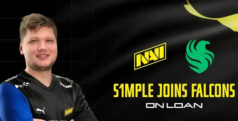 s1mple officially joins Falcons on loan