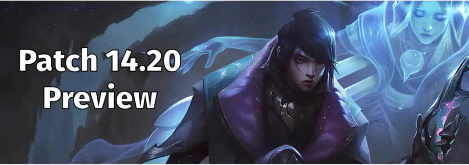 Prévia do patch 14.20 em League of Legends