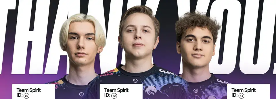 Spirit sends three CS:GO roster players to the bench