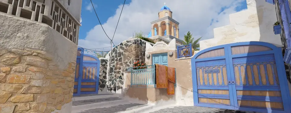FMPONE showed new screenshots of Santorini.