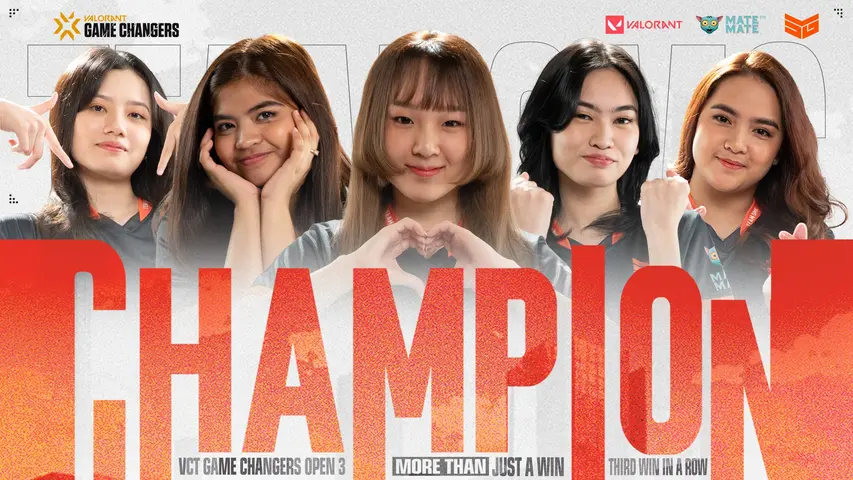 Team SMG secured an easy victory in the grand finals of the VCT 2023 Game Changers APAC Open 3