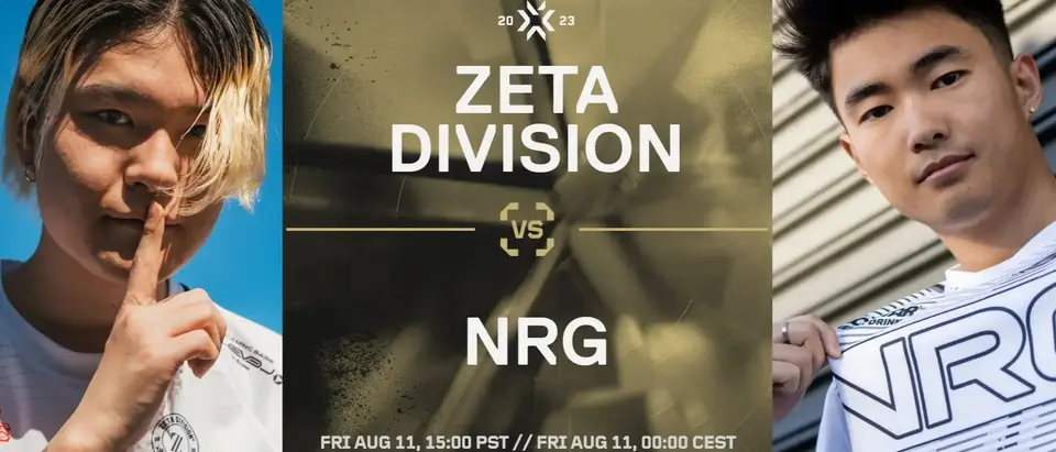 Все або нічого - ZETA DIVISION зустрінуться з NRG у матчі на виліт в рамках Valorant Champions 2023