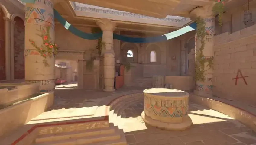 In Counter-Strike 2 they updated the Anubis map and fixed a series of bugs